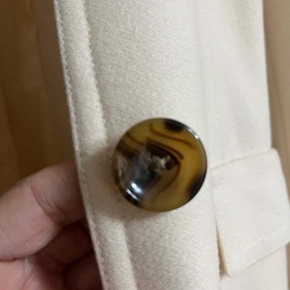 BANANA REPUBLIC WOOL BLEND TRENCH COAT - Picture 8 of 11